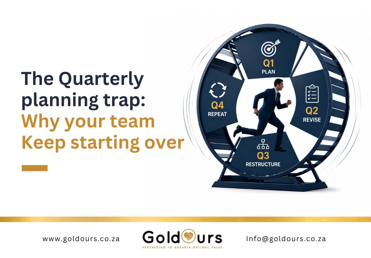 The Quarterly planning trap: Why your team keeps starting over